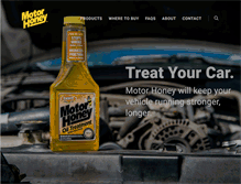 Tablet Screenshot of mymotorhoney.com